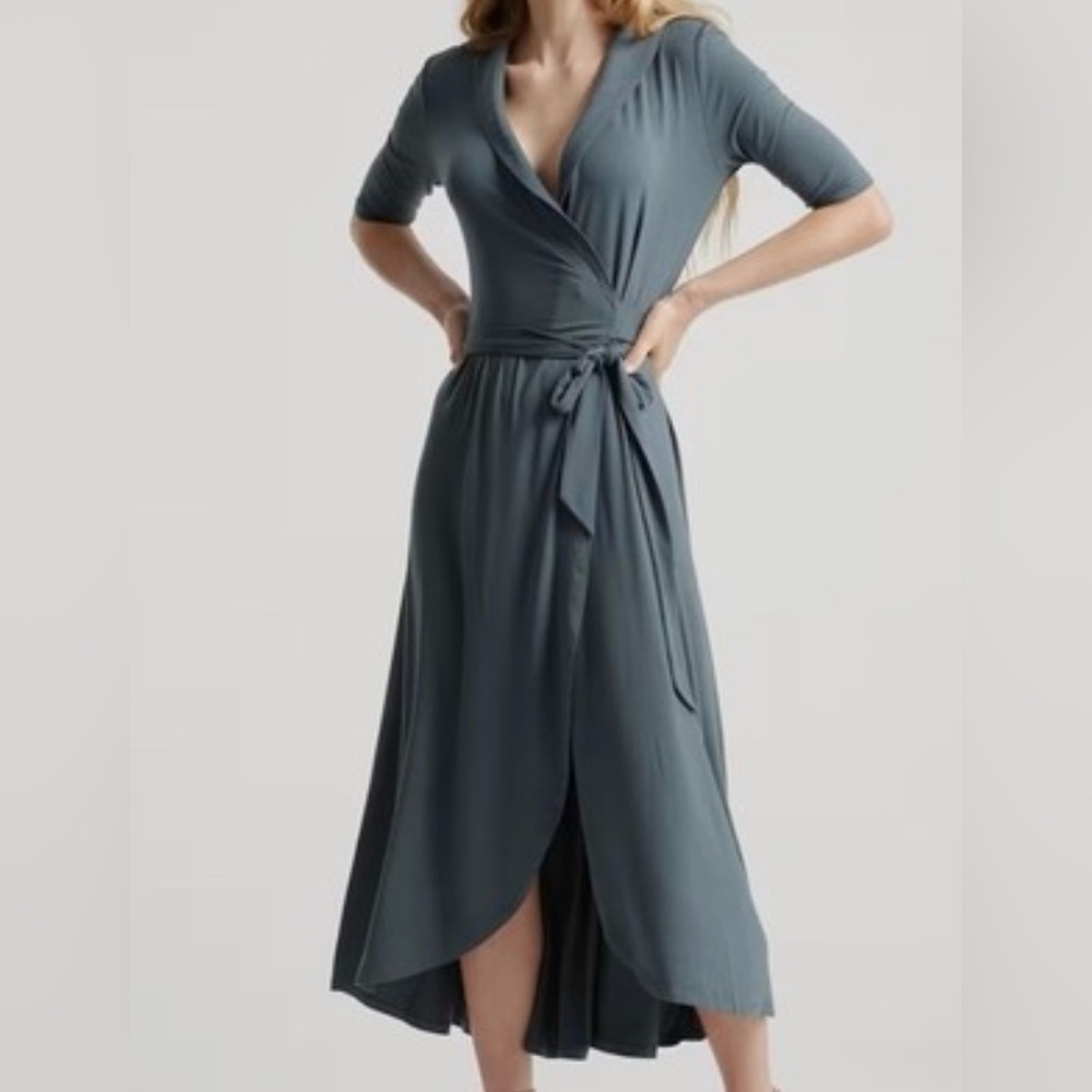 Quince Wrap Dress 1X